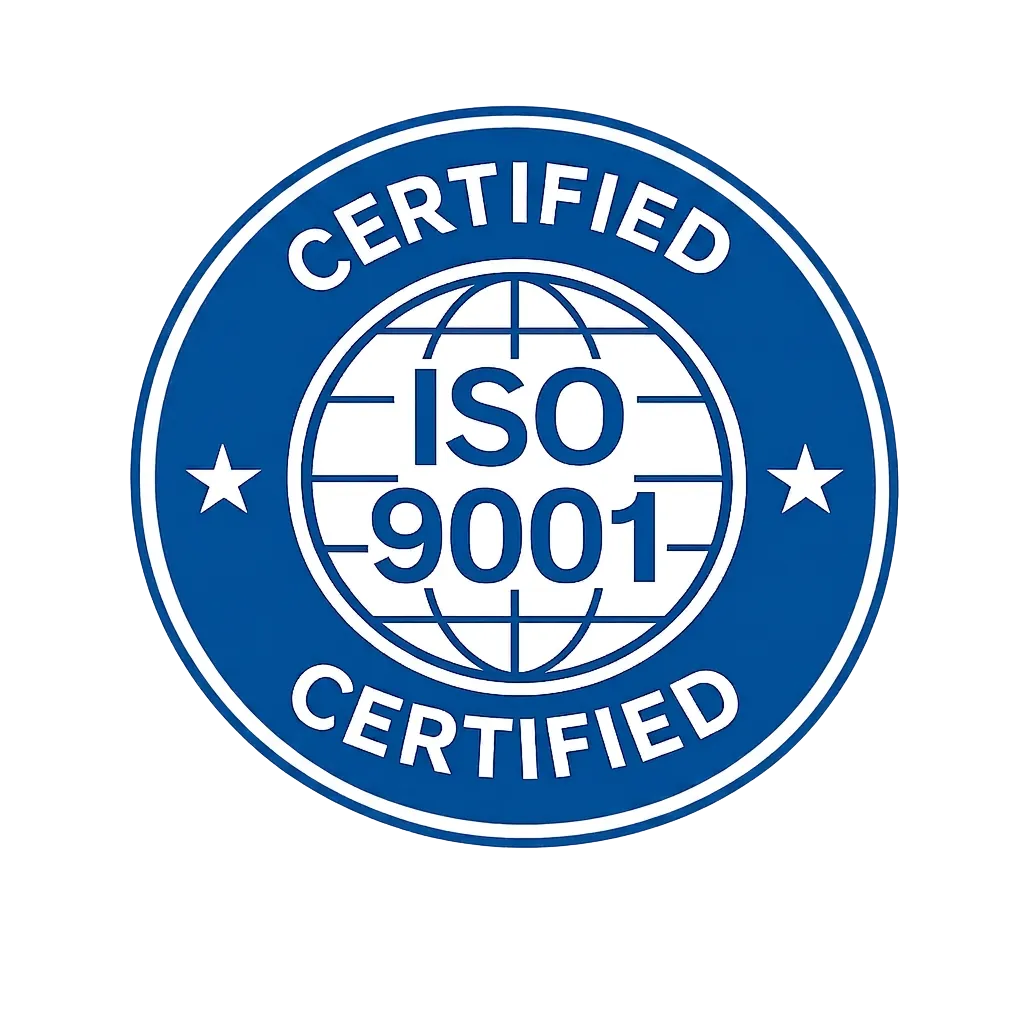Calidad certificada ISO 9001