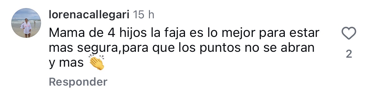 Comentario de mamá 3