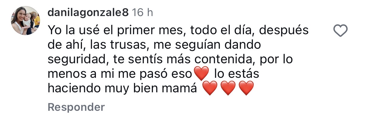 Comentario de mamá 5