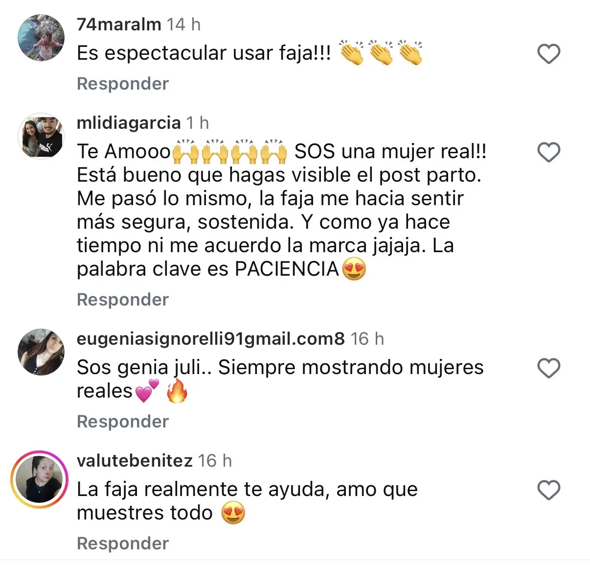 Comentario de mamá 9