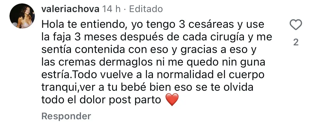 Comentario de mamá 4