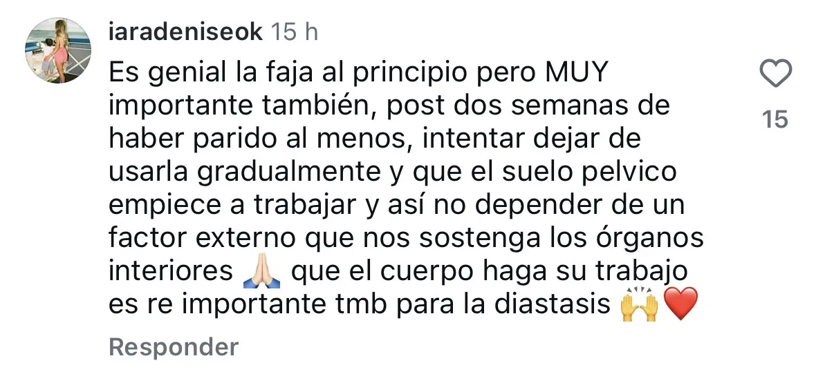 Comentario de mamá 8